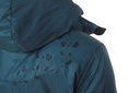 Refreshful SilkWool Jacket Women Flower Reverse
