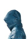 Refreshful SilkWool Jacket Women Flower Reverse