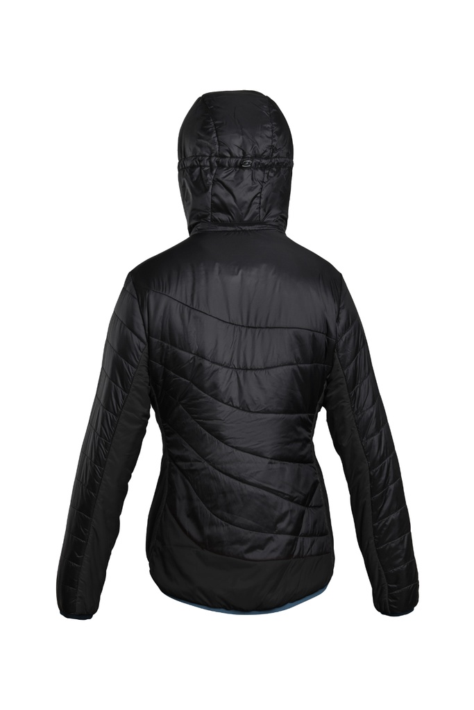 Refreshful SilkWool Jacket Women Flower Reverse
