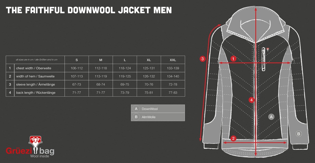 Lightful DownWool Jacket Men
