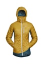 Refreshful SilkWool Jacket W Pineapple-Saphir Blue