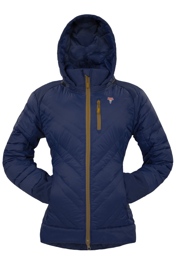 Lightful DownWool Jacket Women SAPHIR-BLUE