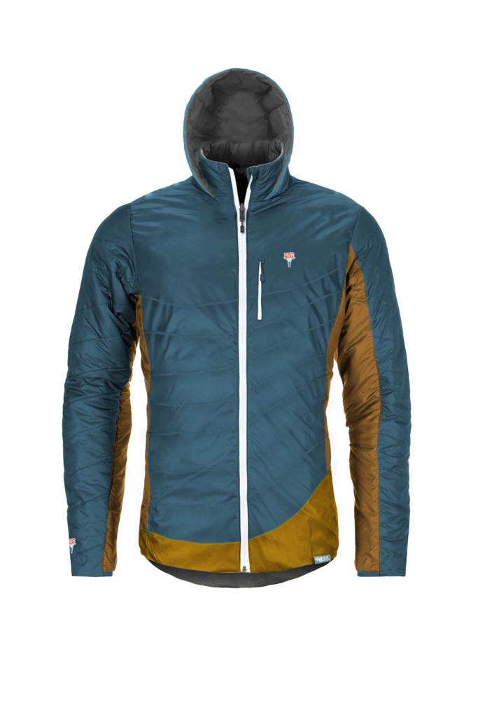 Refreshful SilkWool Jacket M Saphir Blue/Pineapple