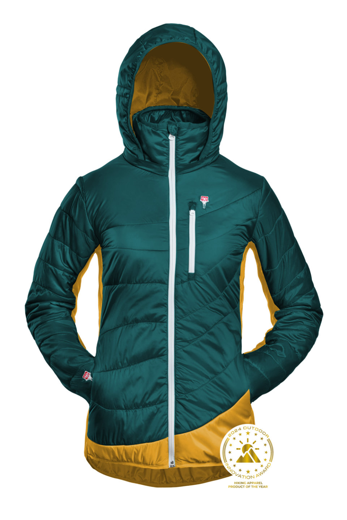 Refreshful SilkWool Jacket W Ocean Green-Pineapple