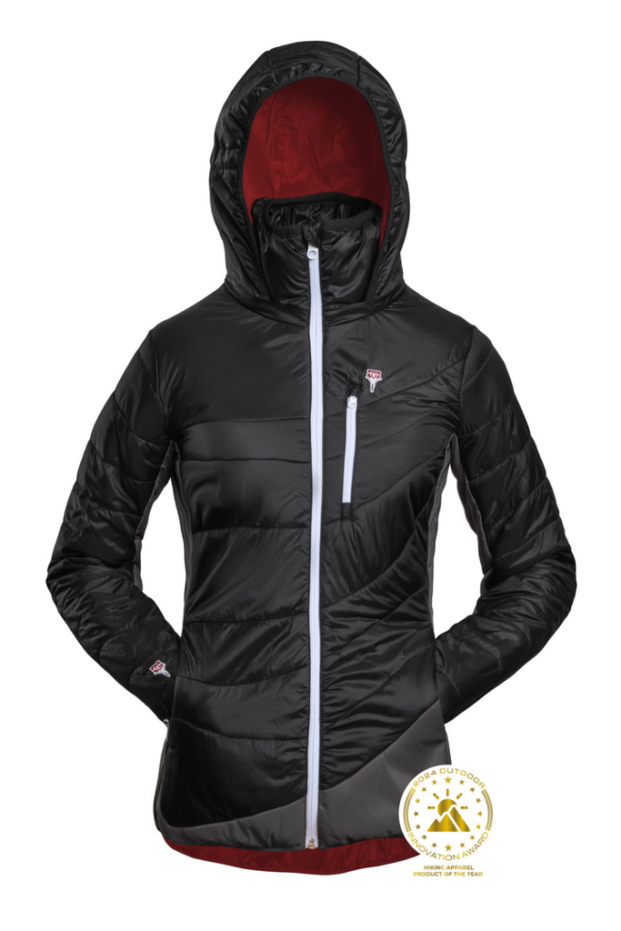 Refreshful SilkWool Jacket W Black-Grey