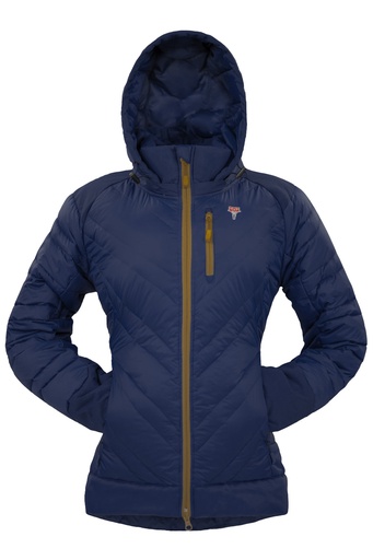Lightful DownWool Jacket Women SAPHIR-BLUE