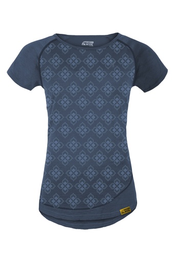 WoodWool T-Shirt Lady Tilly Allover