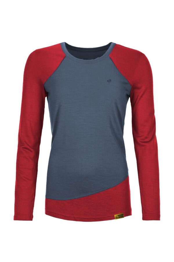 WoodWool Longsleeve Lady Phillippa Ocean Cavern